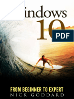 Windows 10 - From Beginner To Expert PDF