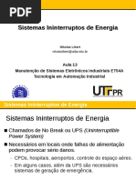 Aula 13 - Sistemas Ininterruptos de Energia.pdf