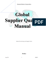 GM 1927 Supplier Quality Manual