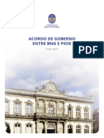 Acordo de Goberno BNG-PSdeG Pontevedra