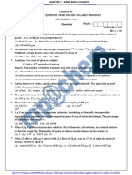 11th Chemistry Unit 1 Questions English Medium