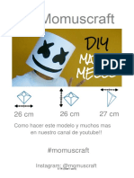 Máscara de Marshmello PDF