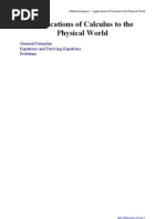 Download Application of Calculus in the Physical World by Beckie Singer SN41339715 doc pdf