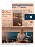 Investing in Paraguay - Financial Times (UK), Tuesday, June 11, 2019,