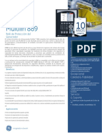 Datasheet ES - Rele de Proteccion - GE MULTILIN 889