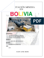 Explotacion Minera en Bolivia
