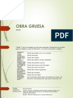 Obra Gruesa