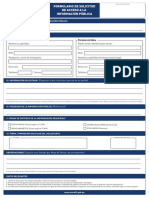 Formulario de Acceso A La Informacin Pblica