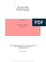 Discussion Papers: Department of Economics University of Copenhagen