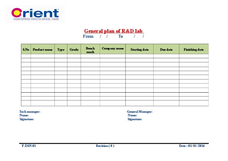 R&D Lab Project Timeline Overview | PDF | Computers | Technology ...