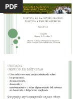 Gestion de Configuracion - Gestion de Metricas