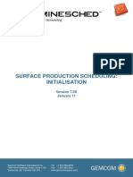 Surface Production Initialisation-MINESCHED