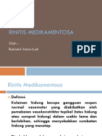 Rinitis Medikamentosa