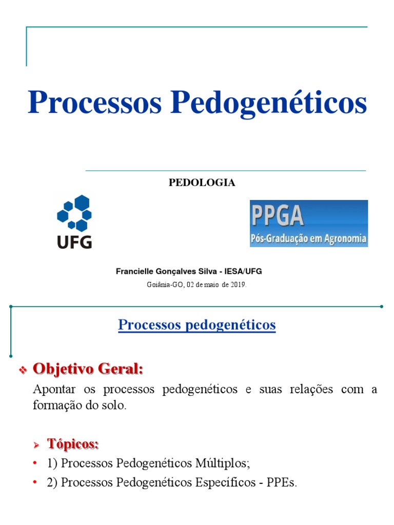 Processos Pedogenéticos | PDF | Solo | Natureza