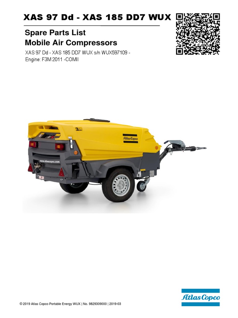 Xas1150 Cd8 Atlas Copco Washer Hardware Screw