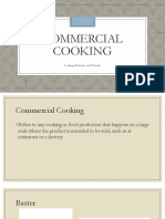 Commercial Cooking: Cooking Materials and Utensils