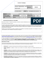 Plan Trabajo Valuacion de Empresas Crecimiento y Fracaso Modulo IV Junio-Julio 2019