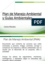 Plan de Manejo Ambiental y Guías Ambientales: Carlos Morales