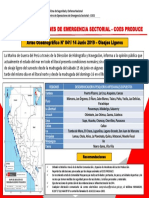 Aviso Oceanográfico N° 041-14 JUNIO 2019 Oleaje ligero