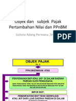 PPN dan Objek Pajak