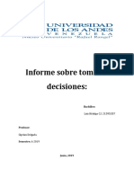 Informe Toma de Decisiones