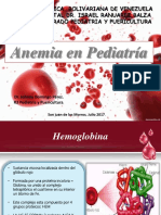 Anemia en Pediatría: Causas, Clasificación y Abordaje