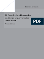 El Estado, Las Libertades Políticas y Las Virtudes Cardinales - Arturo Zárate