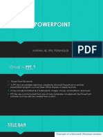 Powerpoint: Narain, 4E, Tips, Perungudi