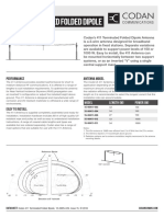 Codan 12 20054 en 15 411 Terminated Folded Dipole Antenna