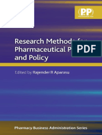 Research Methods For Pharmaceutical Practice