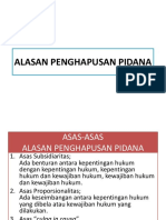 Alasan Penghapusan Pidana by (Caroline)