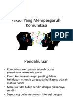 Faktor Yang Mempengaruhi Komunikasi-1