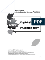 Massachusetts Tests For Educator Licensure (Mtel)