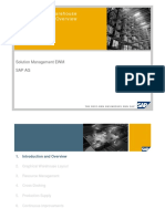 SCM Extended Warehouse Management 7.0 Overview: Solution Management EWM Sap Ag