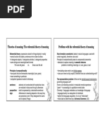 Theories of Meaning: The Referential Theory of Meaning Problems With The Referential Theory of Meaning