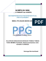 Rekap Soal Formatif & Sumatif Kompetensi Profesional Penjaskes