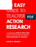 An Easy Guide To Teachers Action Research Aniver Vergara