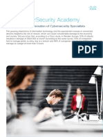Cyber Security Analyst Cert Data Sheet