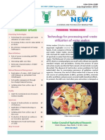 Water melon rind candy and nectar processing technologies