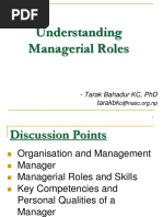 Understanding Managerial Roles