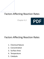 62 Factors Affecting Reaction Rates