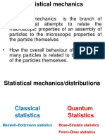 SUMSEM2-2018-19 ECE1006 ETH VL2018199000757 Reference Material I 02-Jun-2019 Statistical Mechanics Bose Einstein and Fermi Dirac Distributions