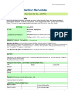 Production Schedule PDF