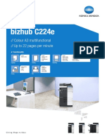 Bizhub C224e Datablad v2