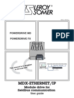 MDX Ethernet-IP - Leroy Somer - 2012