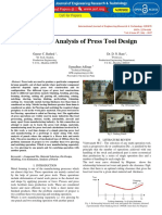 Study and Analysis of Press Tool Design IJERTV6IS070033