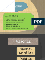 Metopel Validiitas