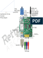 Barrel Jack 5V DC In. (Do Not Use 12V Unless Advised Otherwise) Optional Double (Clone) Vga Output 12 PIN Vga Output