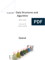 CS250 - Data Structures and Algorithm: BESE-2A/B Aasma Zahid