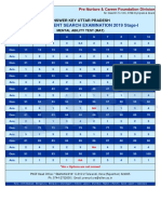 Mat Ntse 2019 Stage 1 Answer Key Uttar Pradesh